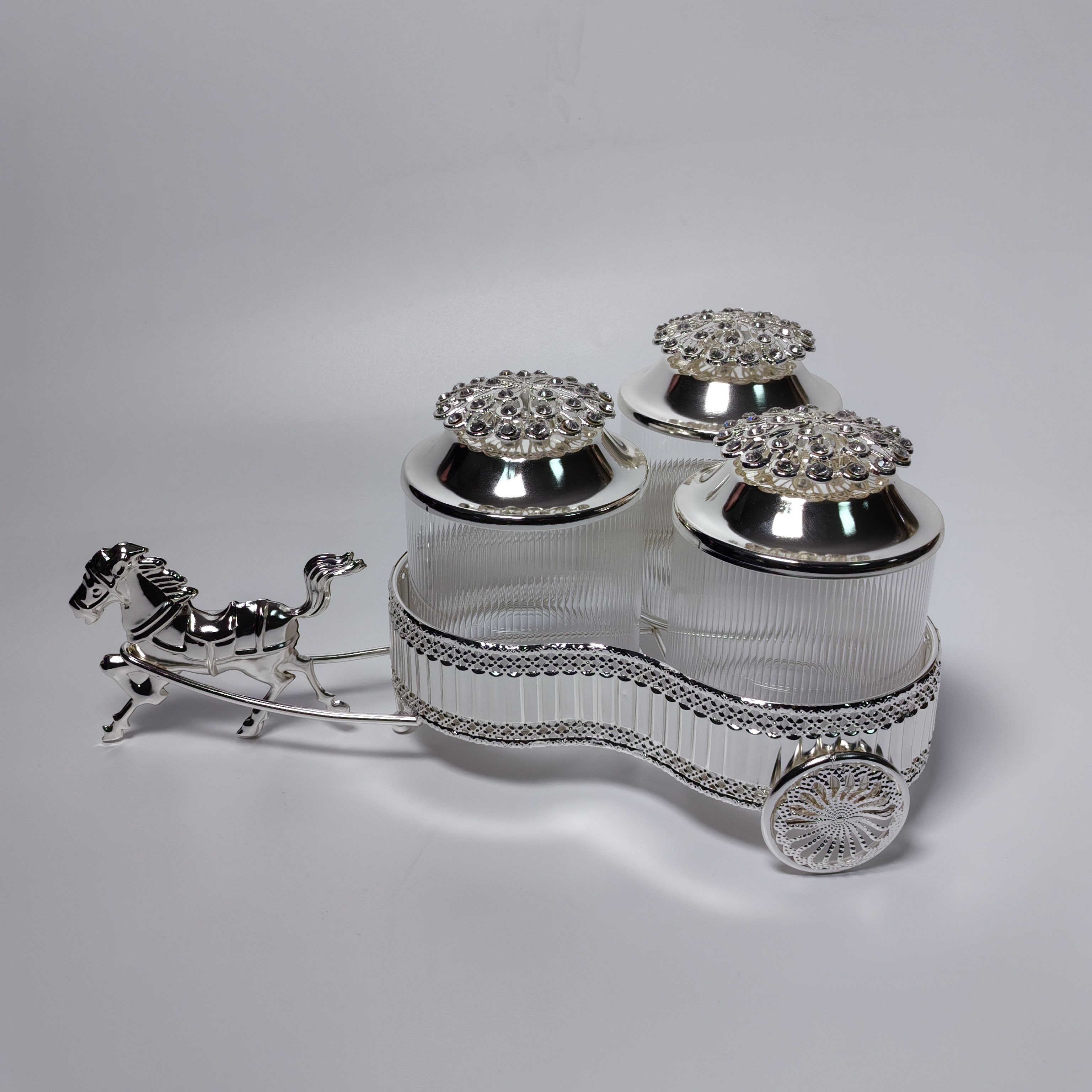 luxury canister candy storage