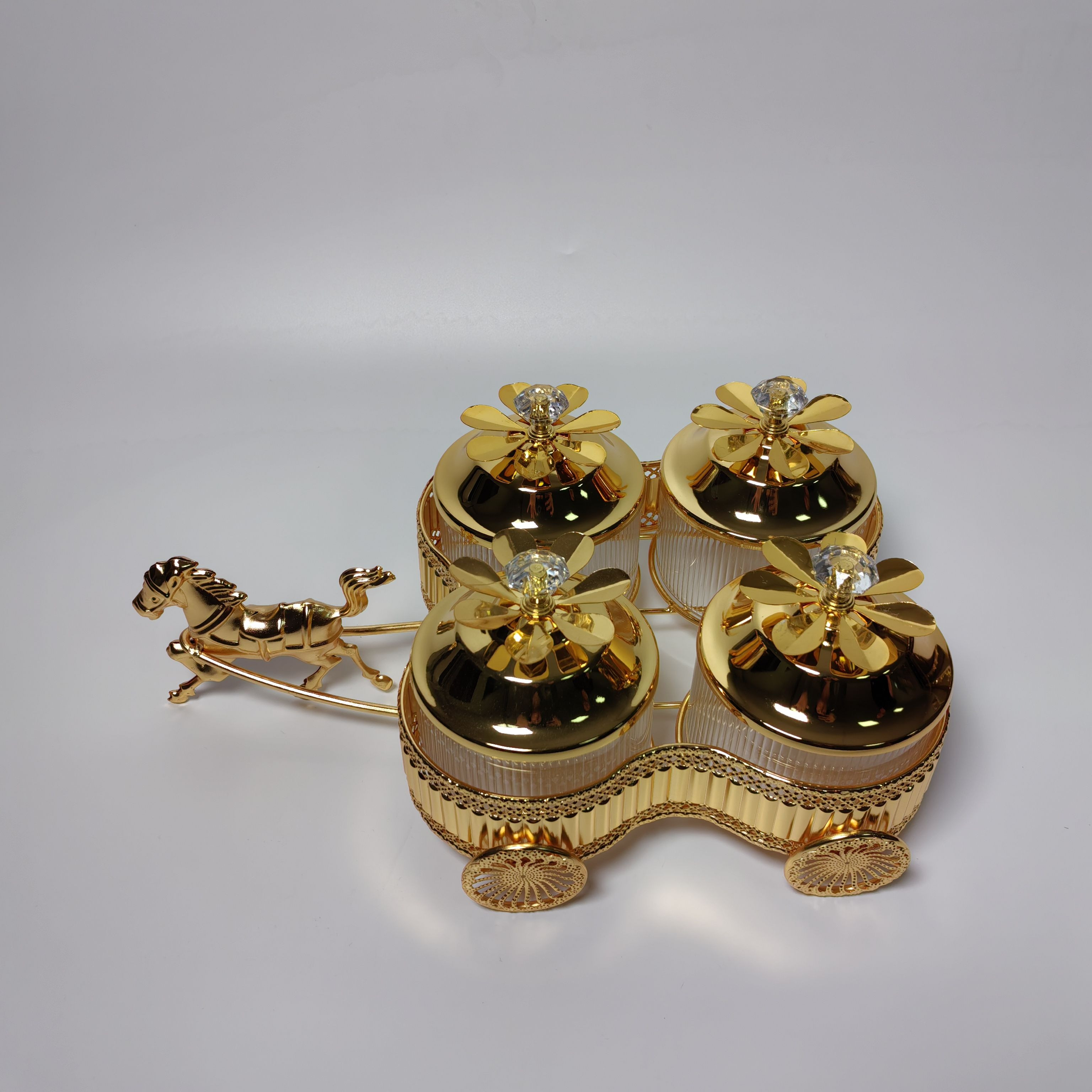 luxury canister candy storage